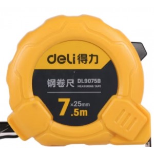 得力(deli) 钢卷尺7.5mx25mm DL9075B