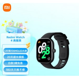 小米（MI）Redmi Watch4 红米智能手表 典雅黑 血氧检测 蓝牙通话 旋转表冠 运动手表 小米手表 男表 女表